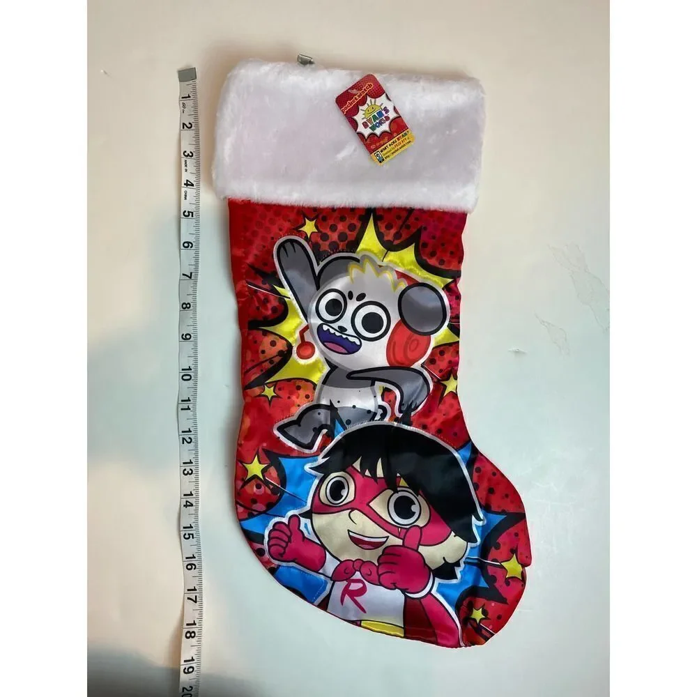 NWT Ryan's World Christmas Stocking - Kurt S. Adler